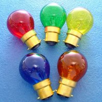 SMALL ROUND COLOR BULB (G-40/G-45)