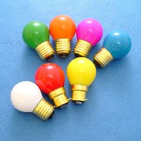 G-40/G-45 SMALL ROUND COLOR BULBS